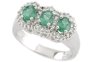 Anillo Oro Blanco Con Diamante Precio