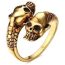 Anillo De Oro De Calavera