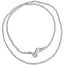 Collar Eslabones Plata Hombre