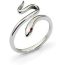 Anillos De Plata En Forma De Serpiente
