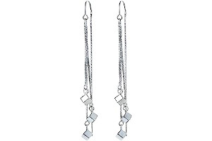 Pendientes Largos Novia Oro Blanco 41dQKGe1JbL._AC_UL320_