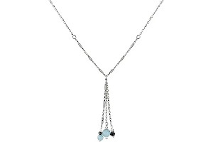 Collar De Perlas Y Diamantes
