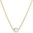 Collar De Perlas Flotantes