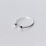 Anillo Dos Bolas Plata