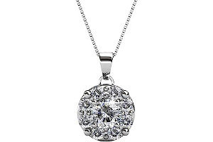 Colgante Chapa Plata Hombre