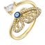 Anillo Ojo Turco Oro