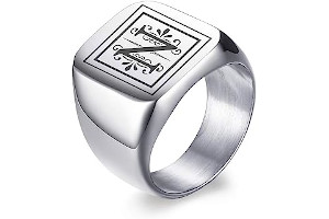 Anillo Sello Iniciales
