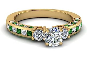 Anillo 3 Diamantes