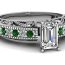 Anillo De Plata Con Diamante