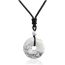 Collar Piedras Blancas Hombre