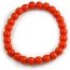 Collar Naranja Mujer