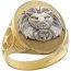 Anillo Leon Oro 18K