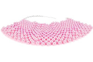Collares De Perlas Y Abalorios