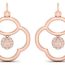 Pendientes Oro Rosa