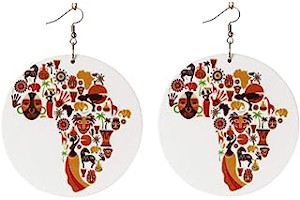 Pendientes Madera Mujer