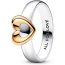 Anillo Corazones Radiantes Pandora