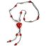 Collares Rojos Largos De Moda