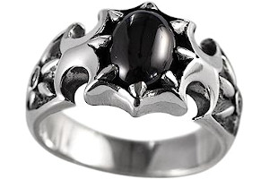 Obsidiana Anillo Hombre 51jGBWY-rnS._AC_UL320_