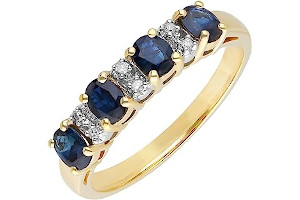 Anillo Zafiro Tous