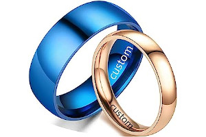 Anillos De Matrimonio De Oro 10K 612CvG9ptQL._AC_UL320_