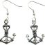 Aretes De Ancla Para Mujer