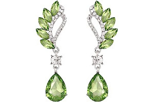 Pendientes Verde Agua Parfois