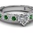 Anillo Esmeralda Antiguo