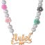 Collar Perlas Con Nombre