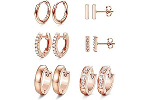 Aretes Tous Oro Rosa
