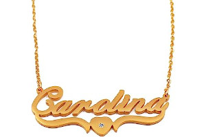 Collar Con Nombre Carolina