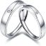 Anillos De Matrimonio Hombre Oro Blanco
