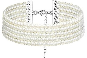 Collar De Perlas Imitacion