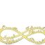 Collar Infinito Con Nombre Oro