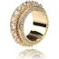 Anillos Bañados En Oro Mujer