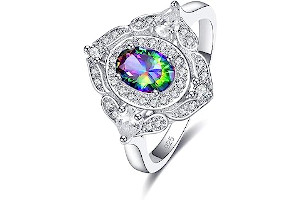 Anillos De Compromiso De Colores