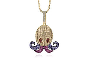 Collar Con Diamante Pequeño