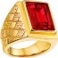Anillo Sello Oro Hombre 18K