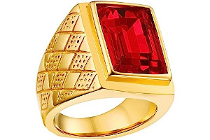 Anillo Sello Oro Hombre 18K