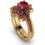 Anillo De Oro Rojo
