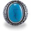 Anillo Hombre Piedra Turquesa