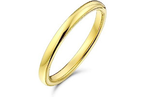 Alianzas Lisas De Oro