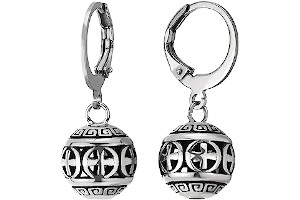 Aros Con Cruz Colgante Hombre 718EvWIoxOL._AC_UL320_