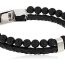 Pulsera Turmalina Negra Hombre