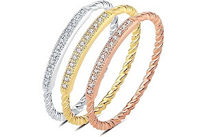 Anillo Hilo De Oro