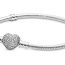 Pulsera Pandora Cierre Corazon Circonitas
