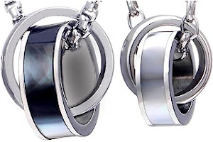Anillos Acero Inoxidable Pareja