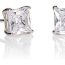 Aretes En La Oreja Hombre Diamante