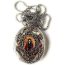 Cadena De Plata Santa Muerte