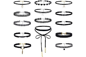 Gargantillas Negras De Moda 81NDa5E-bXL._AC_UL320_